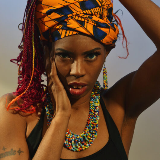 african print headwrap